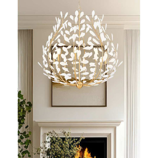 Z-Lite Claudine 8 Light 38" Wide Crystal Pendant