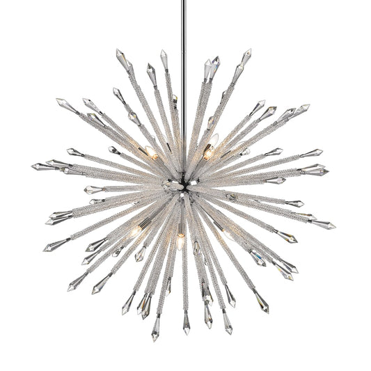 Z-Lite Soleia 12 Light 47" Wide Crystal Sputnik Chandelier