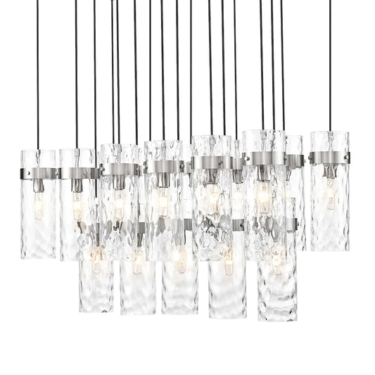 Z-Lite Fontaine 17 Light 44" Wide Linear Chandelier