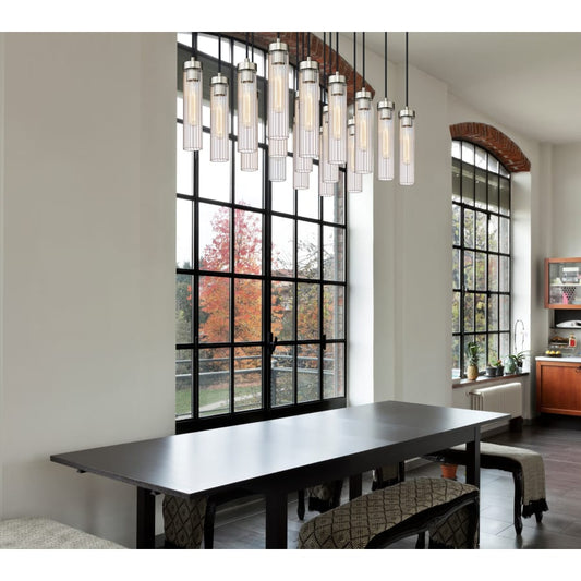 Z-Lite Beau 17 Light 42" Wide Suspension Linear Pendant