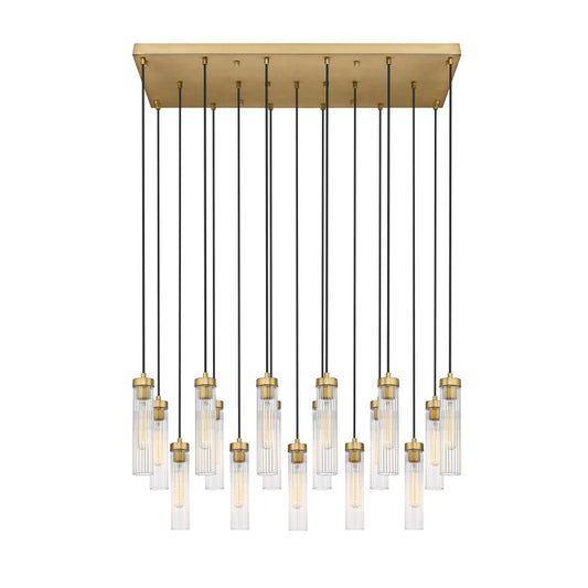 Z-Lite Beau 17 Light 42" Wide Suspension Linear Pendant
