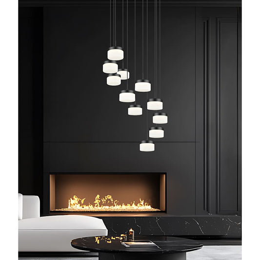 Z-Lite Renaud 28" Wide LED Multi Light Pendant