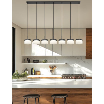 Z-Lite Renaud 59" Wide LED 7 Light Linear Pendant