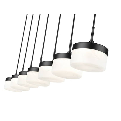 Z-Lite Renaud 59" Wide LED 7 Light Linear Pendant