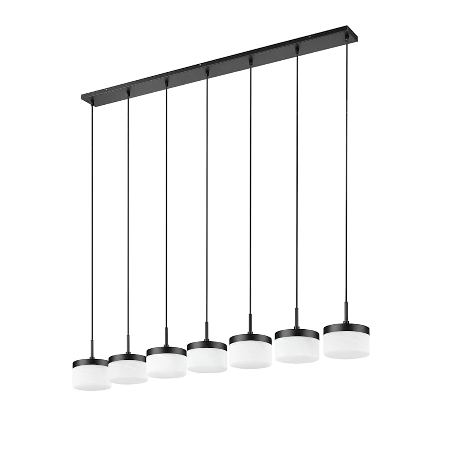 Z-Lite Renaud 59" Wide LED 7 Light Linear Pendant