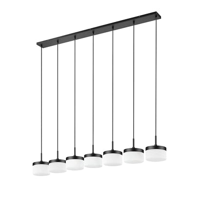 Z-Lite Renaud 59" Wide LED 7 Light Linear Pendant