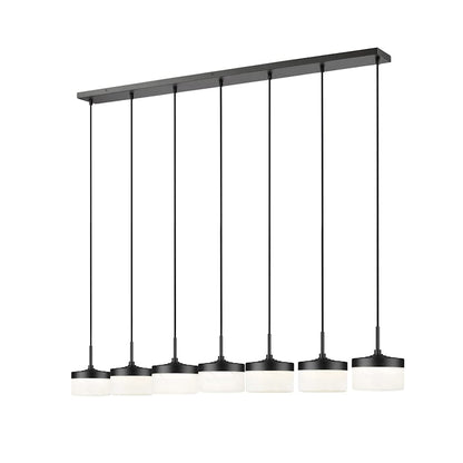 Z-Lite Renaud 59" Wide LED 7 Light Linear Pendant