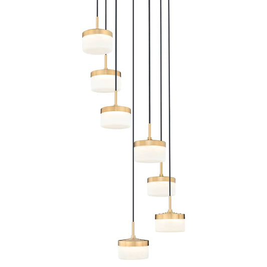 Z-Lite Renaud 21" Wide LED Multi Light Pendant